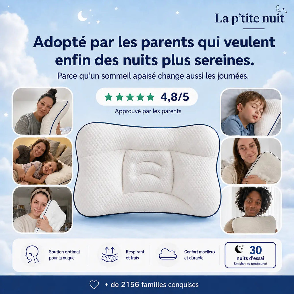 Das Kinderkissen für den Nacken Ihres Kindes
